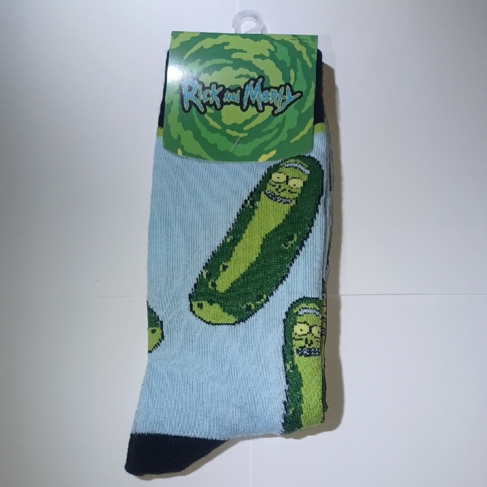 Rick and Morty Pickle Rick Socks